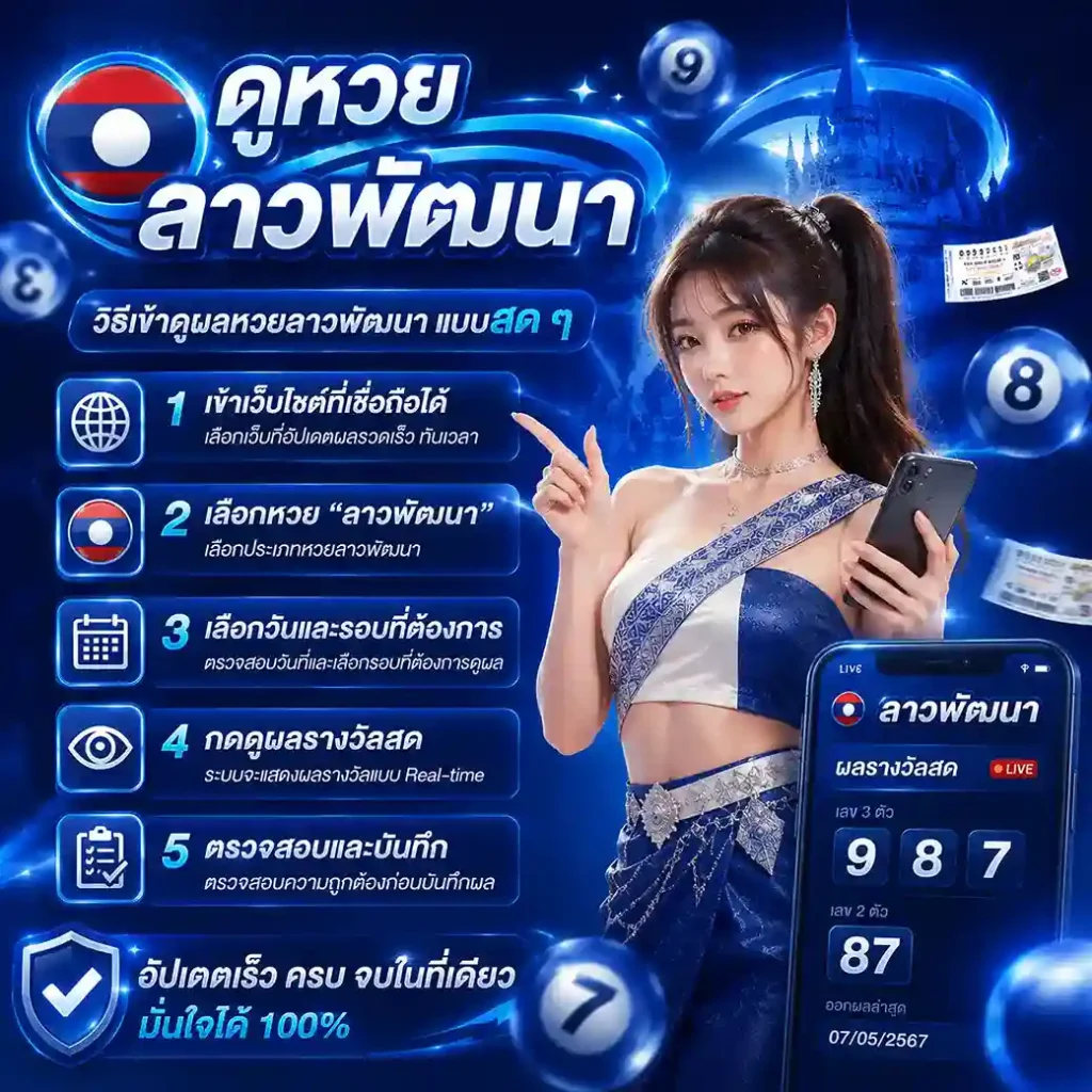 ดูหวยลาวพัฒนา สด